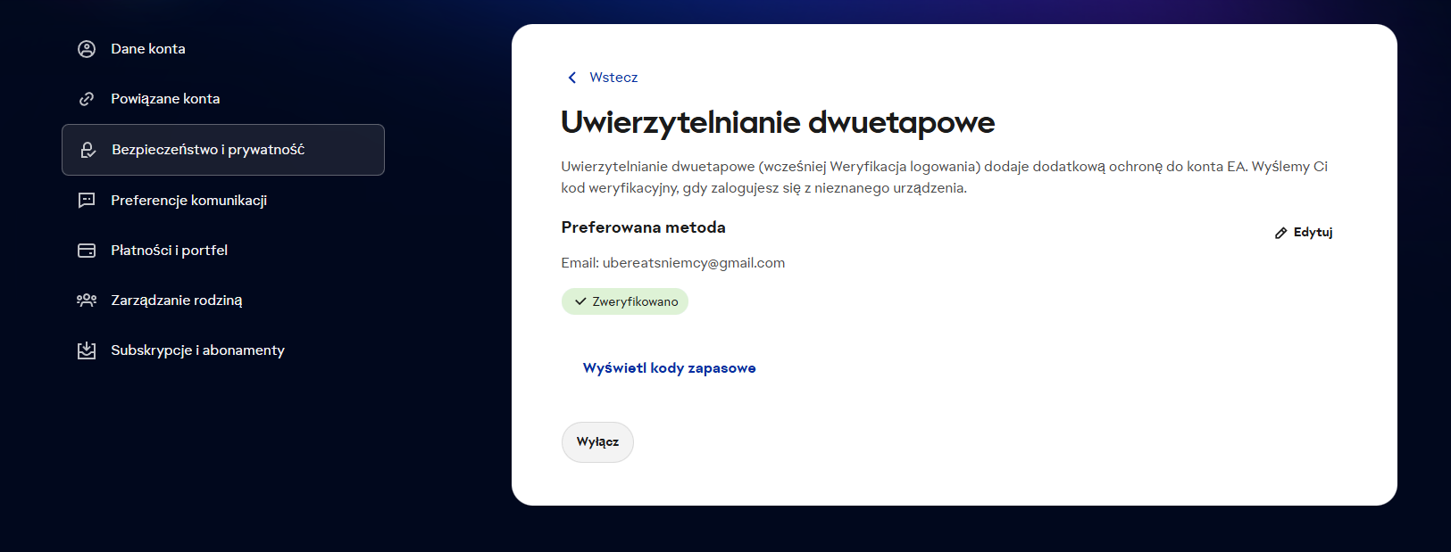 Gdzie znaleźć kody zapasowe